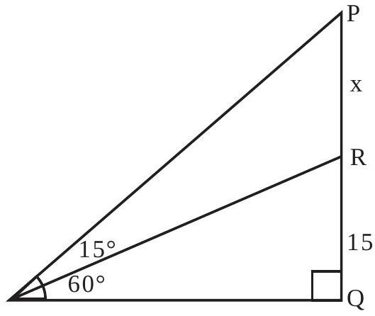 Structure Diagram of tower and angles