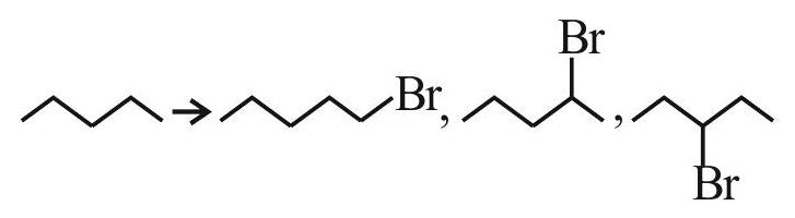 Structure n-Pentane and derivatives