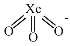 Structure XeO3 structure