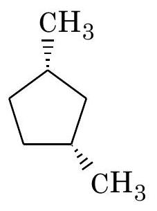 Structure trans-1,3 (enantiomer 1)