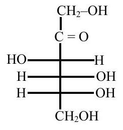 Structure D-Fructose