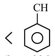 Structure benzaldehyde