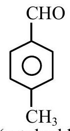 Structure p-tolualdehyde