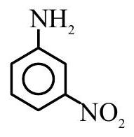 Structure m-nitroaniline