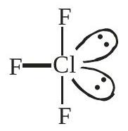 Structure ClF3 structure